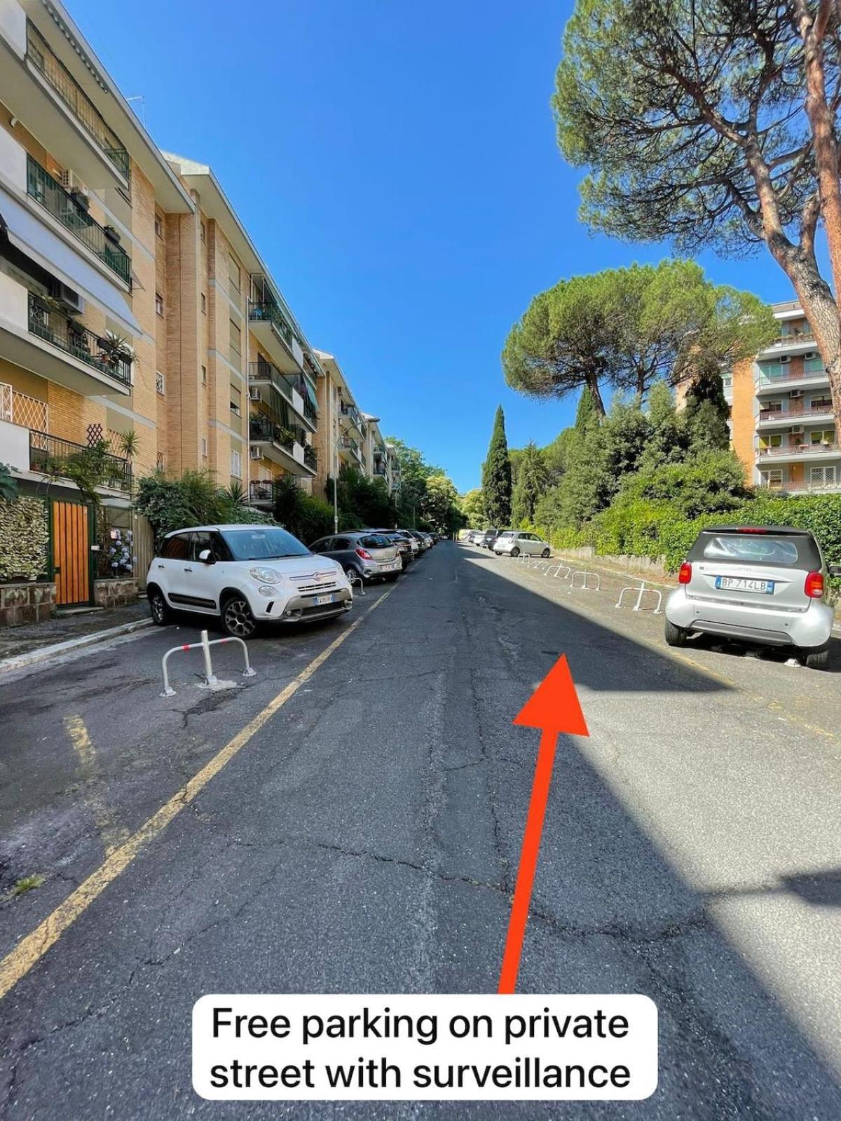 Stylish With Private Parking, Garden And Metro * Rome